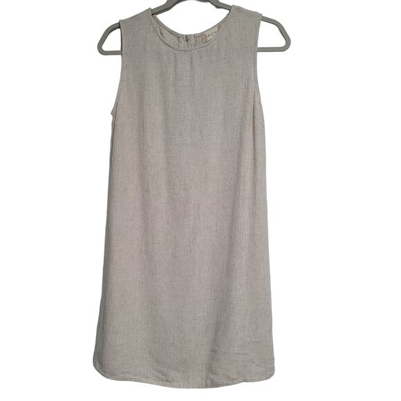 Altar'd State Dresses & Skirts - Altar'd State Tan Sleeveless Button Up Back Knee Length Dress Size XS